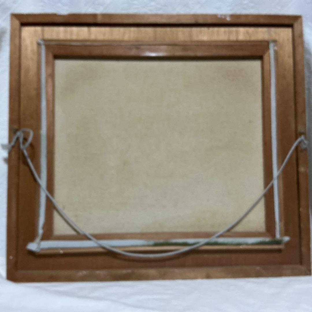 風景画　油絵　絵画　油彩画　肉筆　美術　P 10号　額縁　額装品　油彩