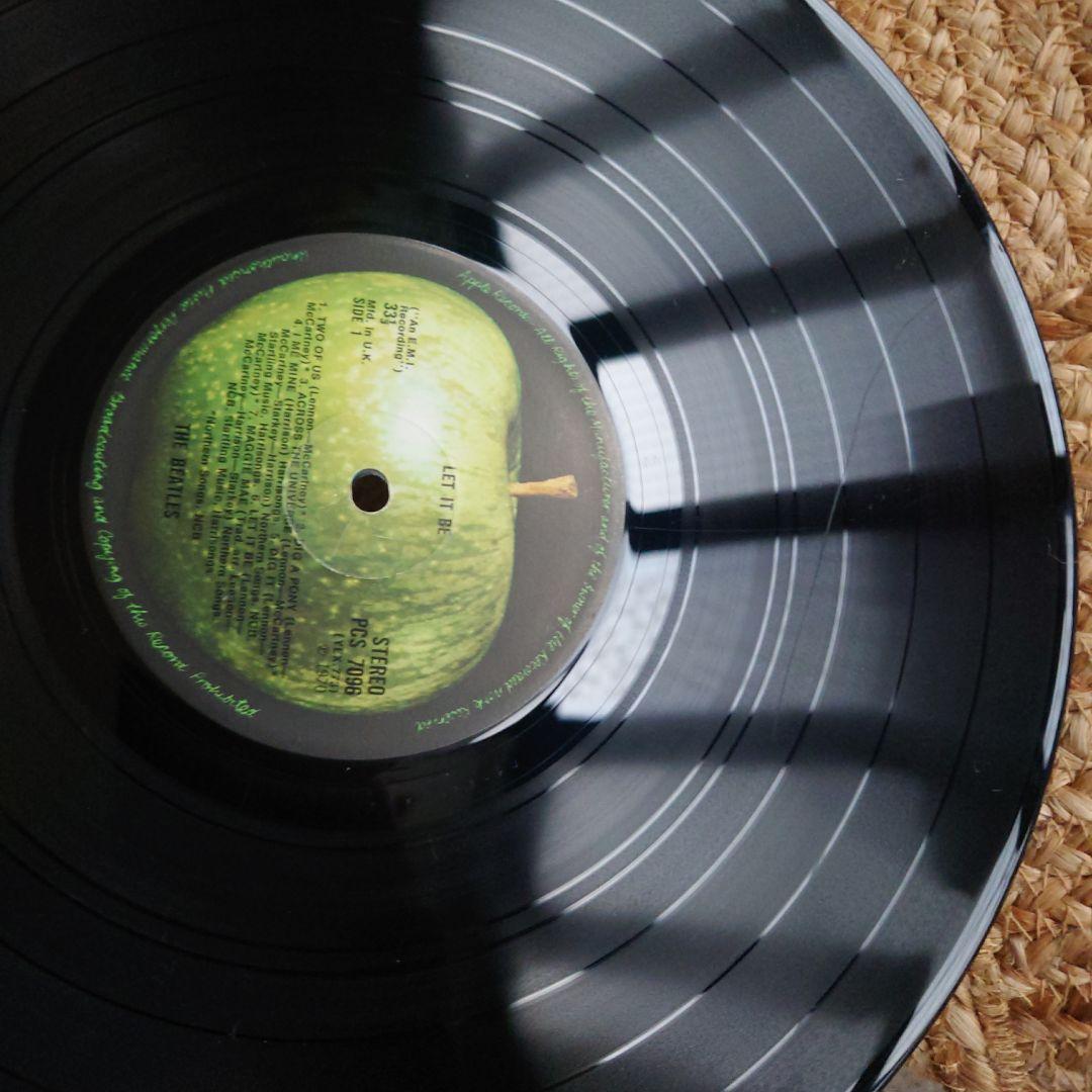 UK初回盤ビートルズ LET IT BE