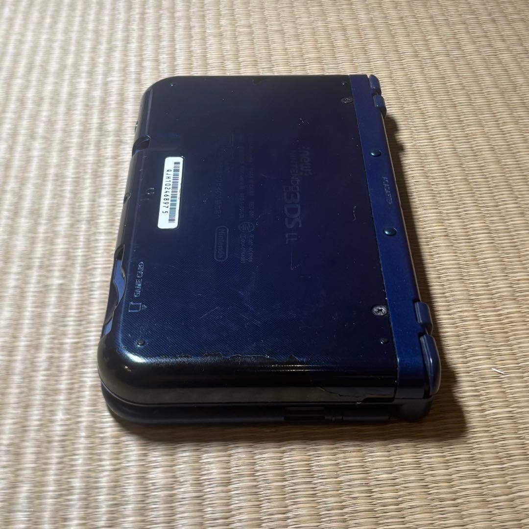 美品 New Nintendo 3DS LL メタリックブルー 動作良好 充電器