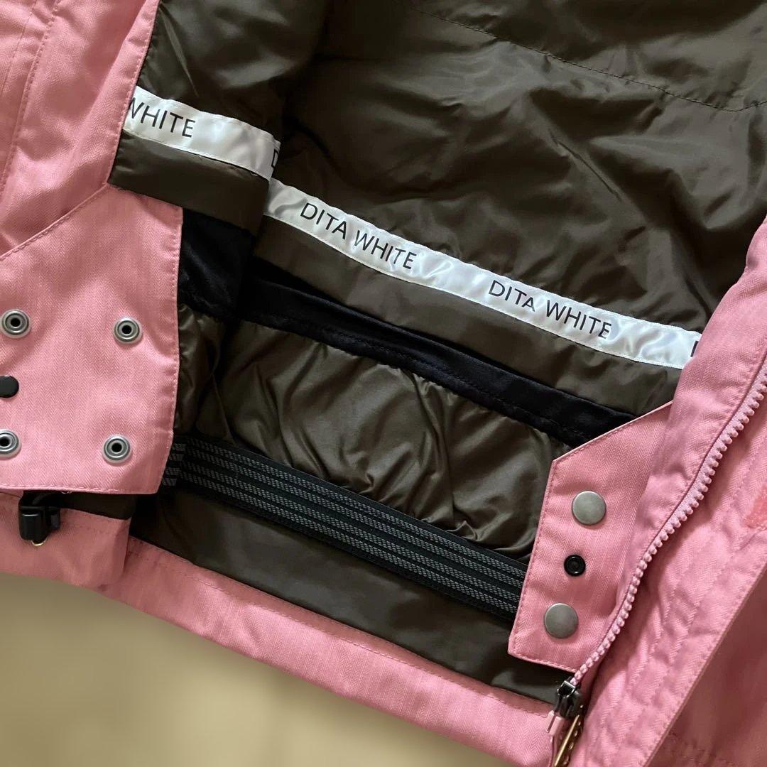 ◾️スノボウェア◾️ 上下セット(グローブおまけ) ｜Dita White｜レア♡