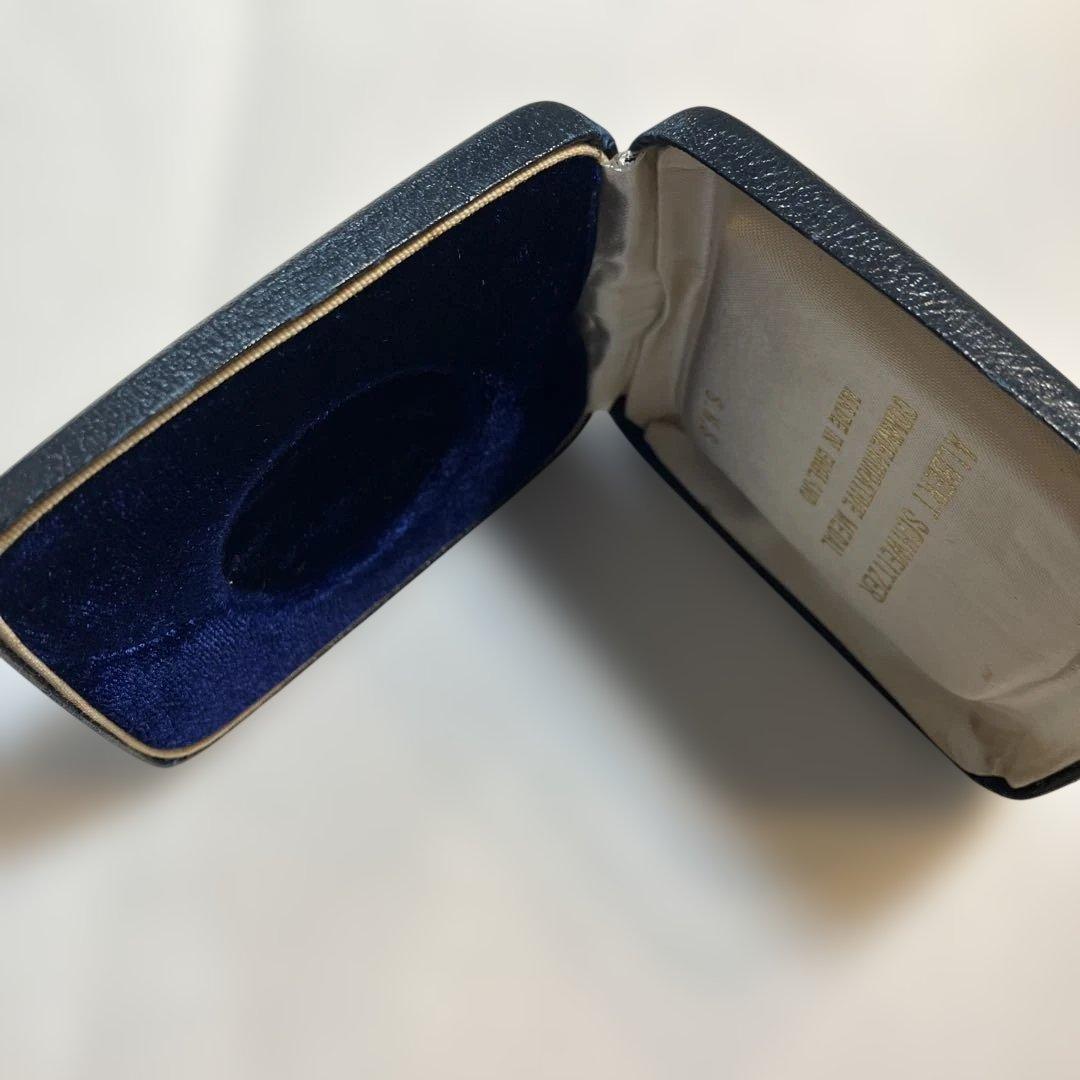 アルベルト　シュバイツァー　記念メダル　銀　1875 1965 イギリス製