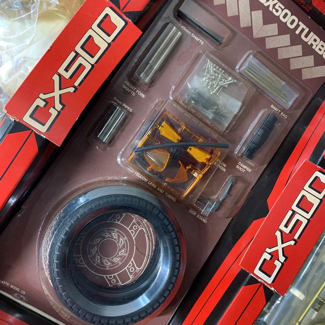 K877⭐︎未組立 タミヤ 1/6 HONDA CX500ターボ '82製 プラモ