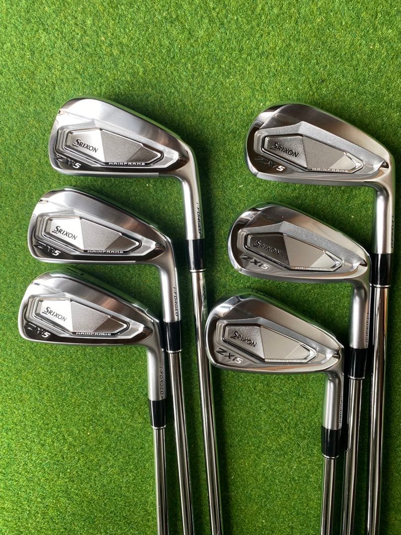 momiji92zxi5 6番〜PW 5本　特注モーダス105R 右