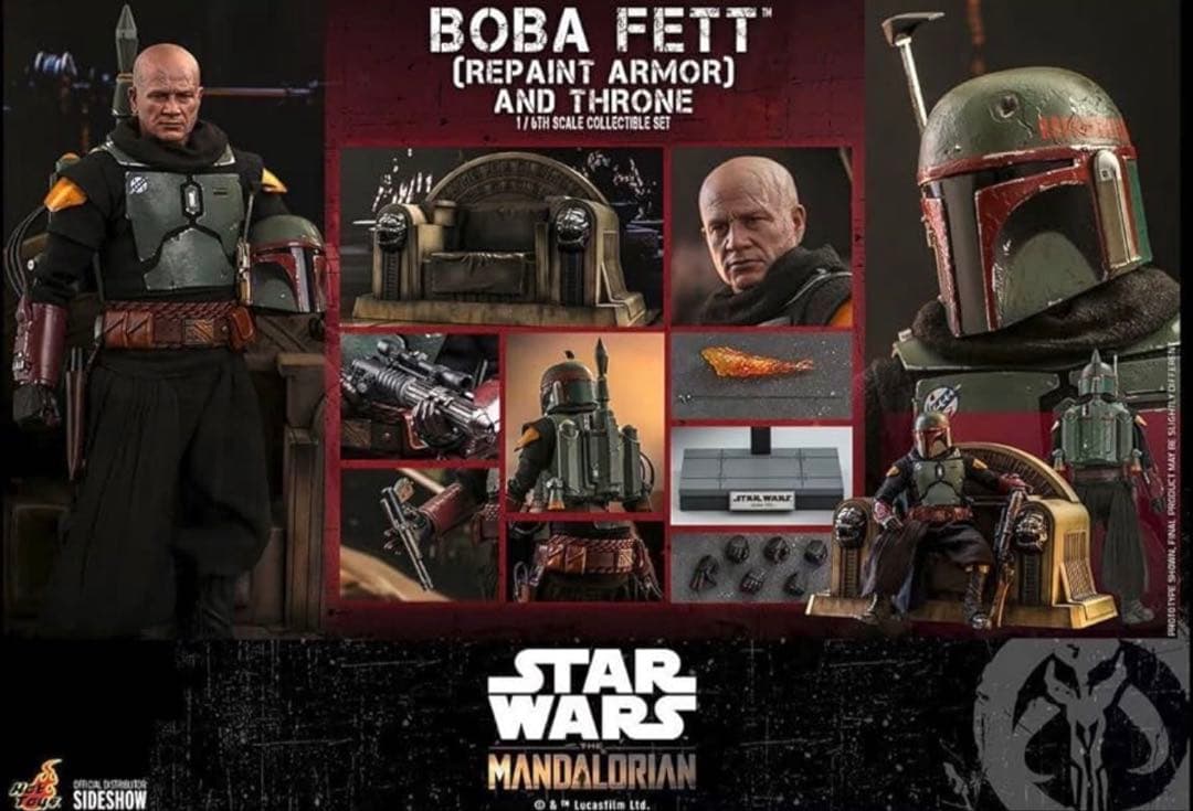 【新品未開封】ホットトイズ TMS056 ボバフェット 玉座付