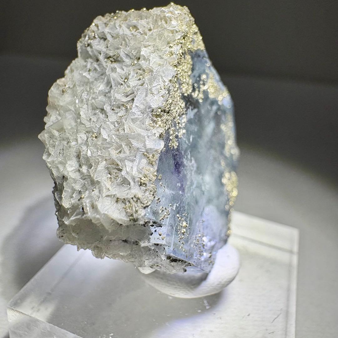 478 中国　ヤオガンシャン産　フローライト&パイライト