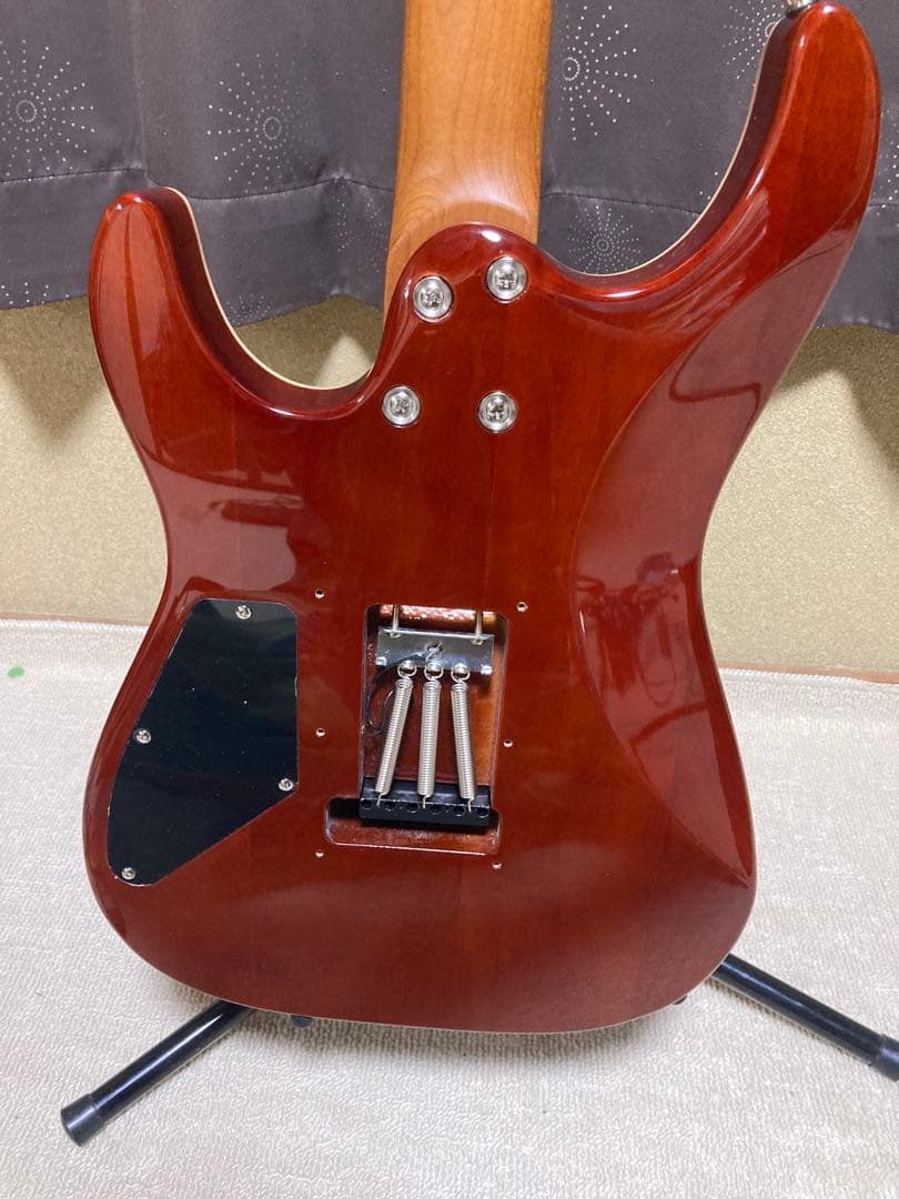 ギター BACCHUS IMP24 FMH-RSM/M N-BR-B