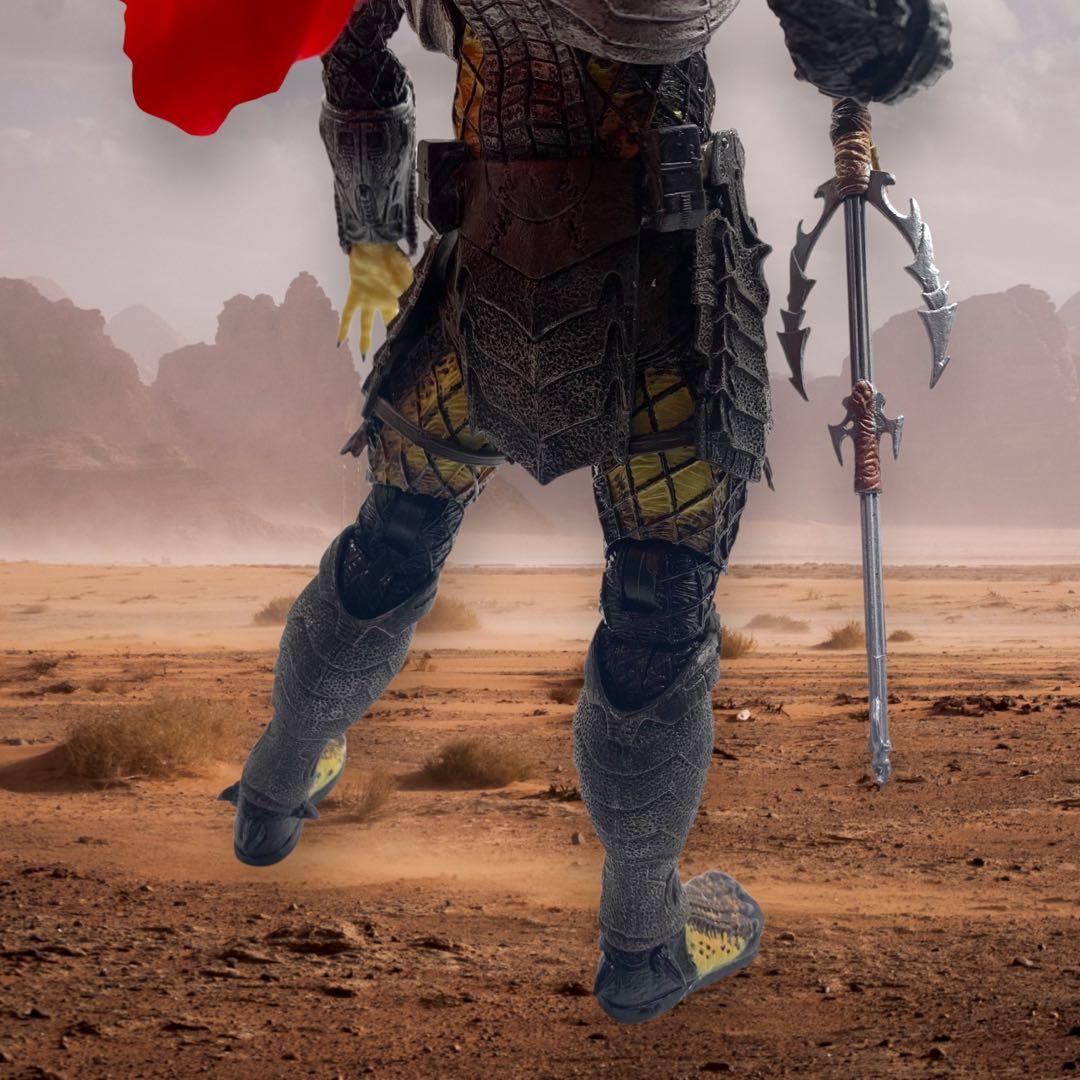 レア　プレデター　フィギュア　AVPエルダー　 ネカ　NECA 7インチ
