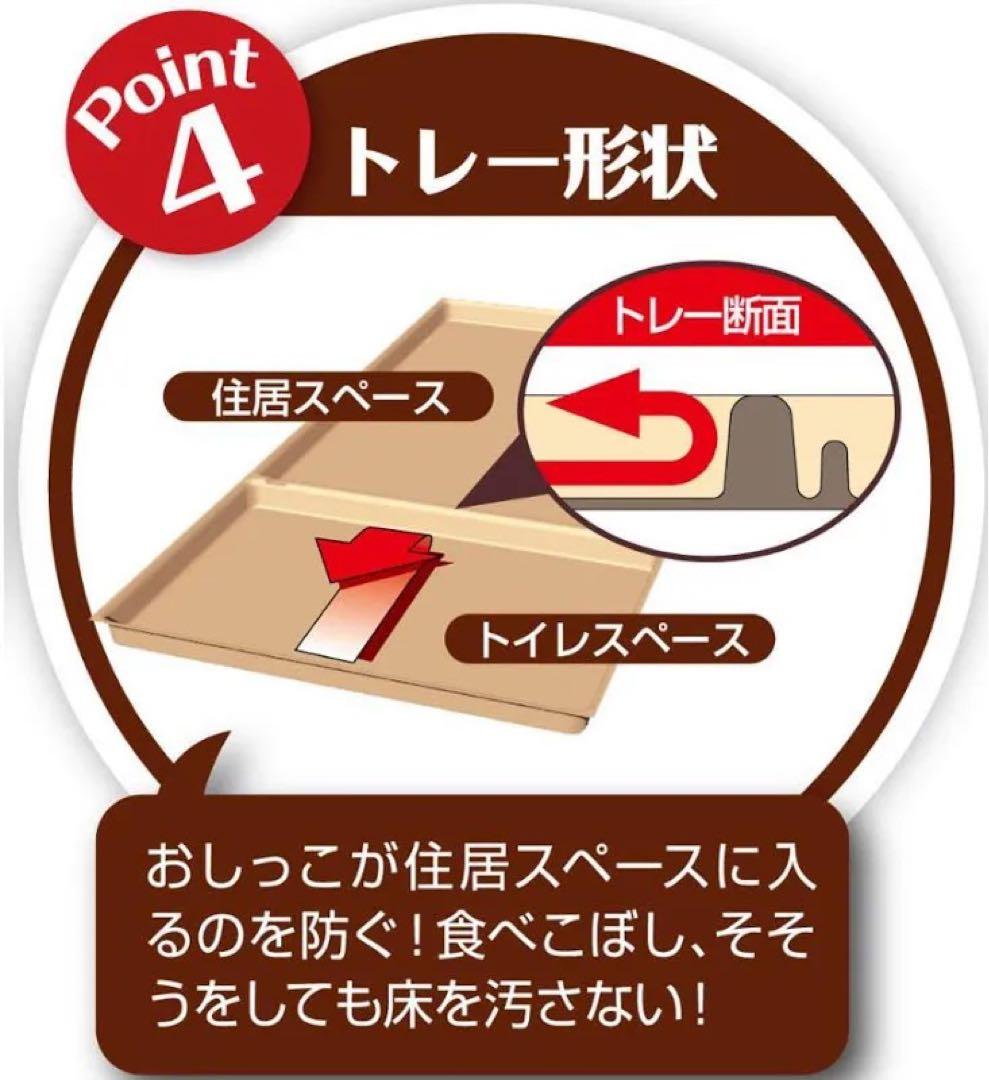 小型犬用室内ケージ　トイレコーナーの仕切り付きドッグルームサークル　スモール