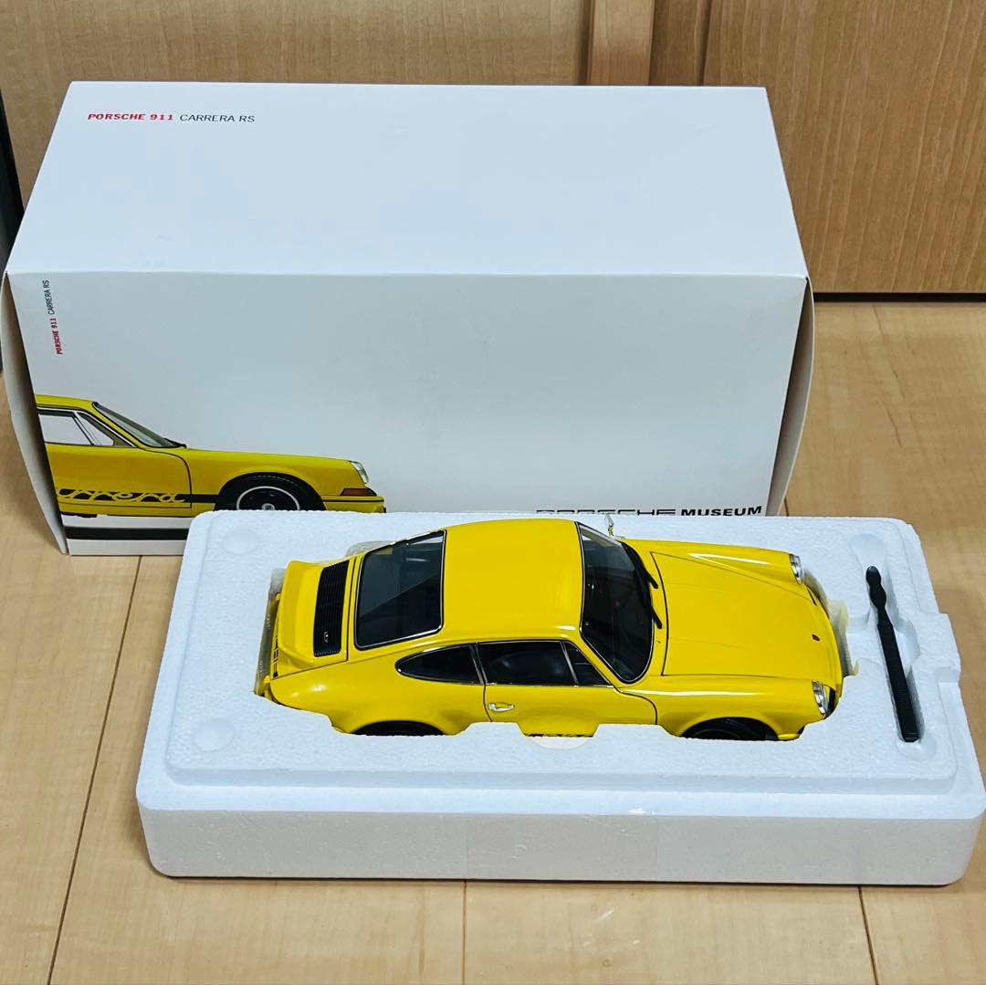 ポルシェミュージアム特注 1/18 911 カレラ RS 1964 イエロー