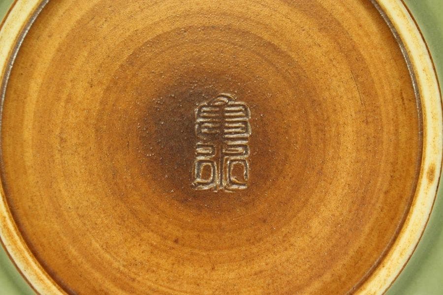 飛青磁 建水 煎茶 亀水 美品(メ1135)