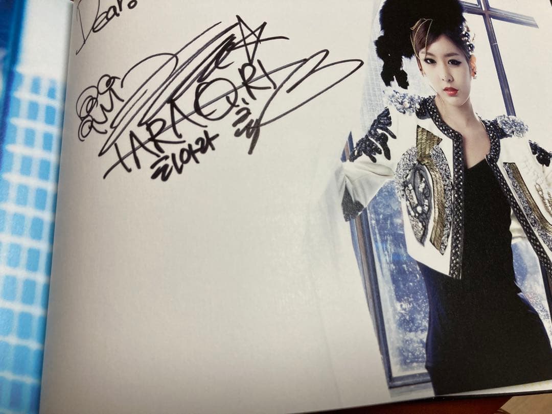 【レア】T-ARA メンバー全員サイン入りCD