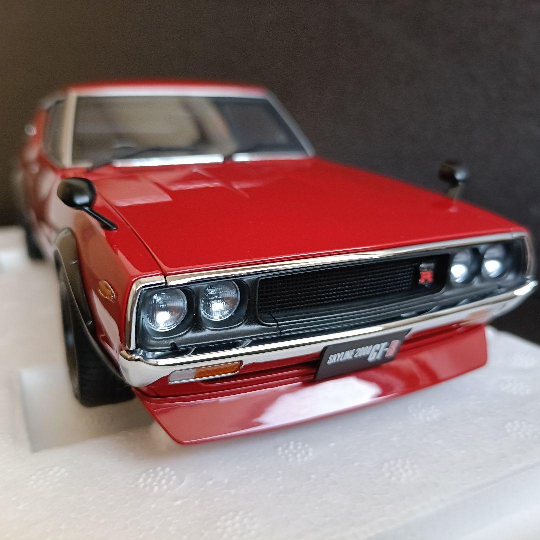 1/18 オートアート スカイライン GT-R チューンドバージョンレッド
