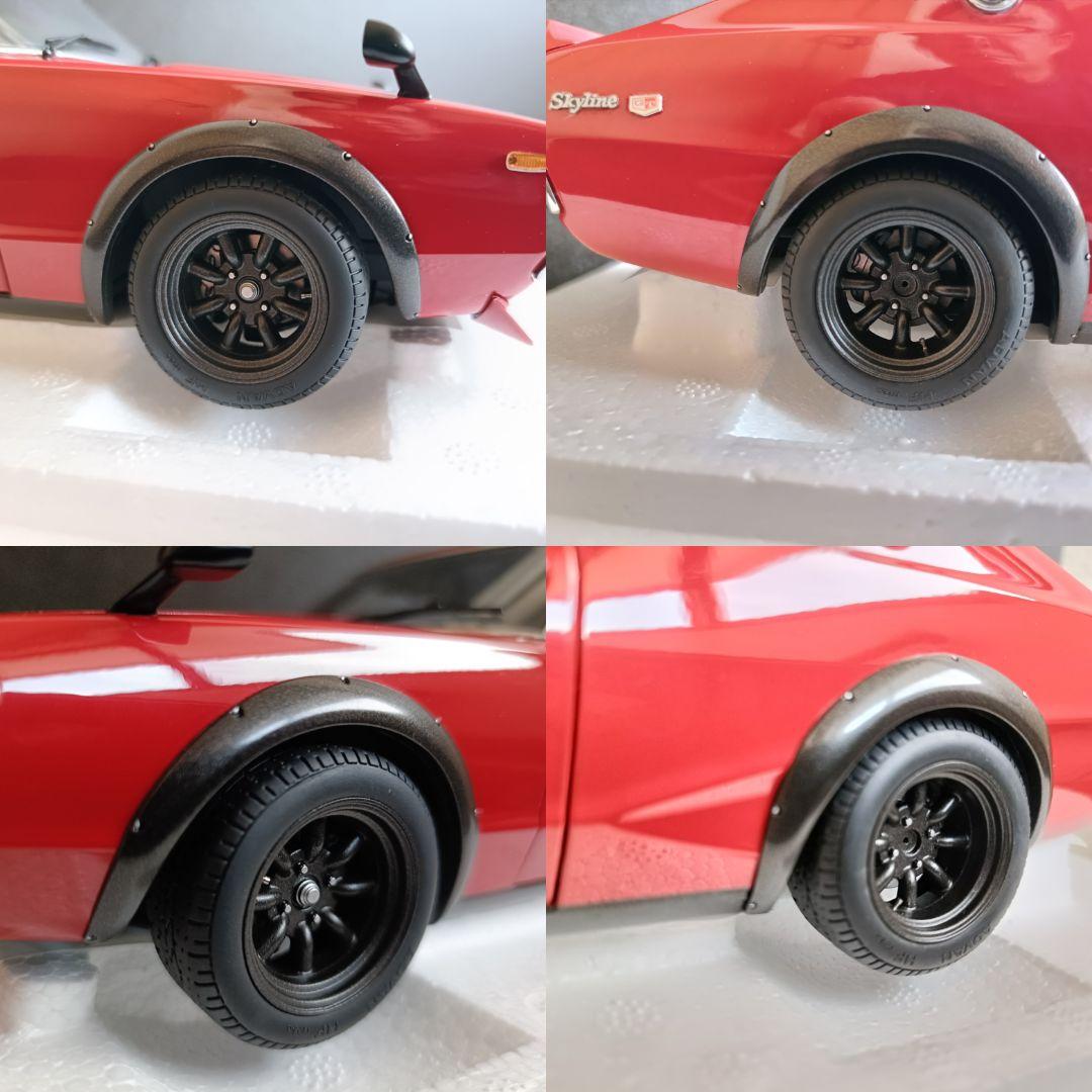 1/18 オートアート スカイライン GT-R チューンドバージョンレッド