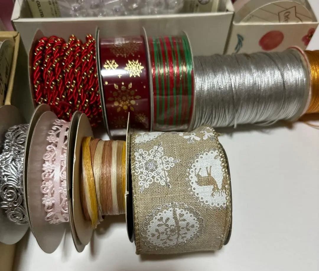 リボン 98本まとめて 工芸 クラフト プレゼント用 ラッピング