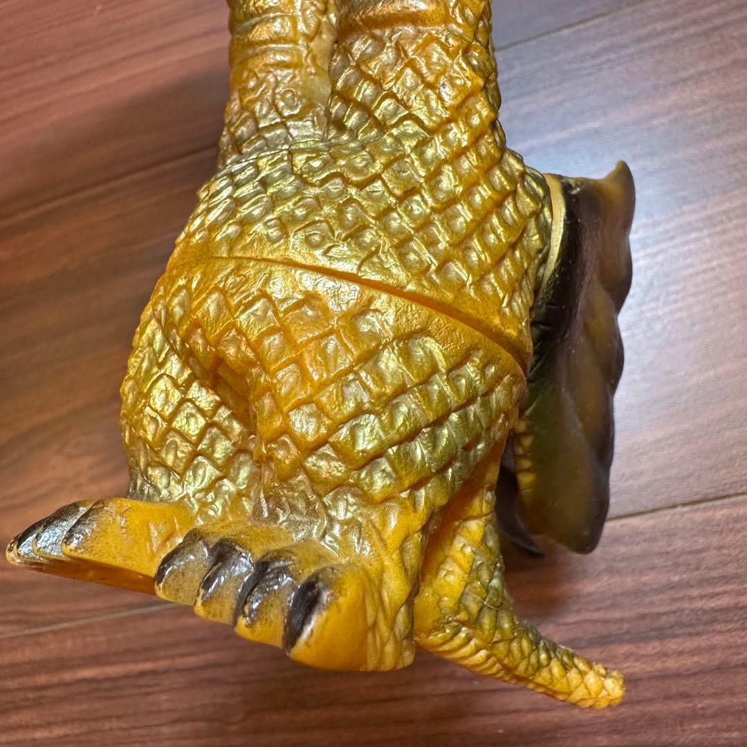 当時物 ポピー　キングザウルスシリーズ　キングギドラ　ソフビ 5653