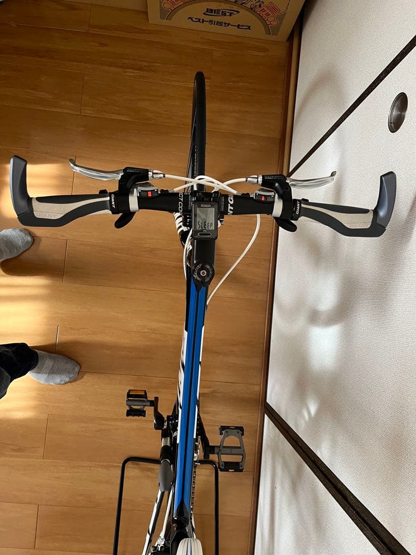 【送料込み／希少美品】GIANT FCR1クロスバイク ブラック/ブルーSサイズ