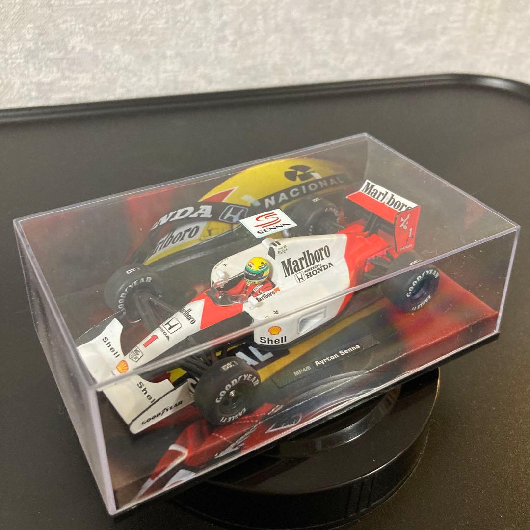 F1 マクラーレンMP4/6 アイルトンセナ ケースは ミニチャンプス
