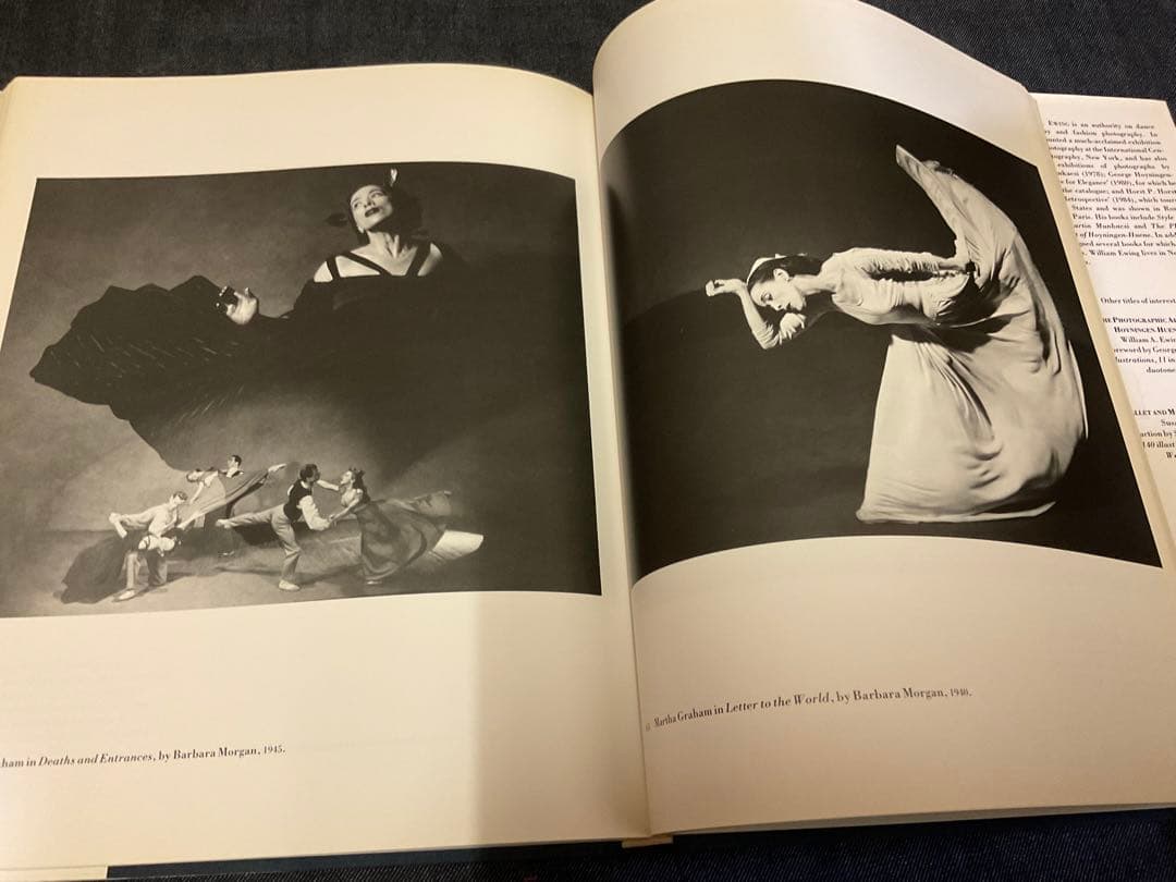 THE FUGITIVE GESTURE ダンス写真集 1987年