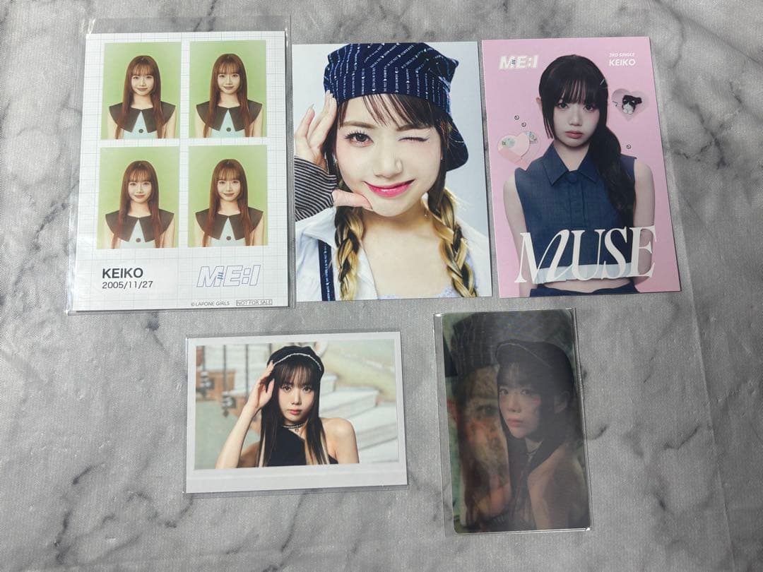 ME:I ミーアイ 清水恵子 まとめ売り トレカ アクスタ