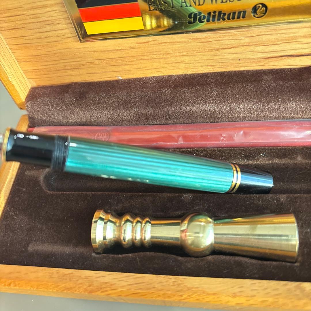 美品★Pelikanペリカン万年筆★ドイツ統一記念★限定品20C-833