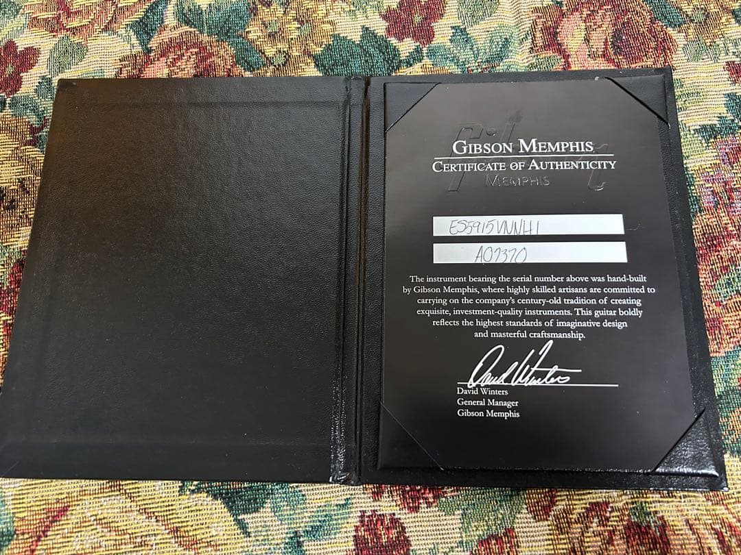 ギター Gibson Memphis 1959 ES-335TDN