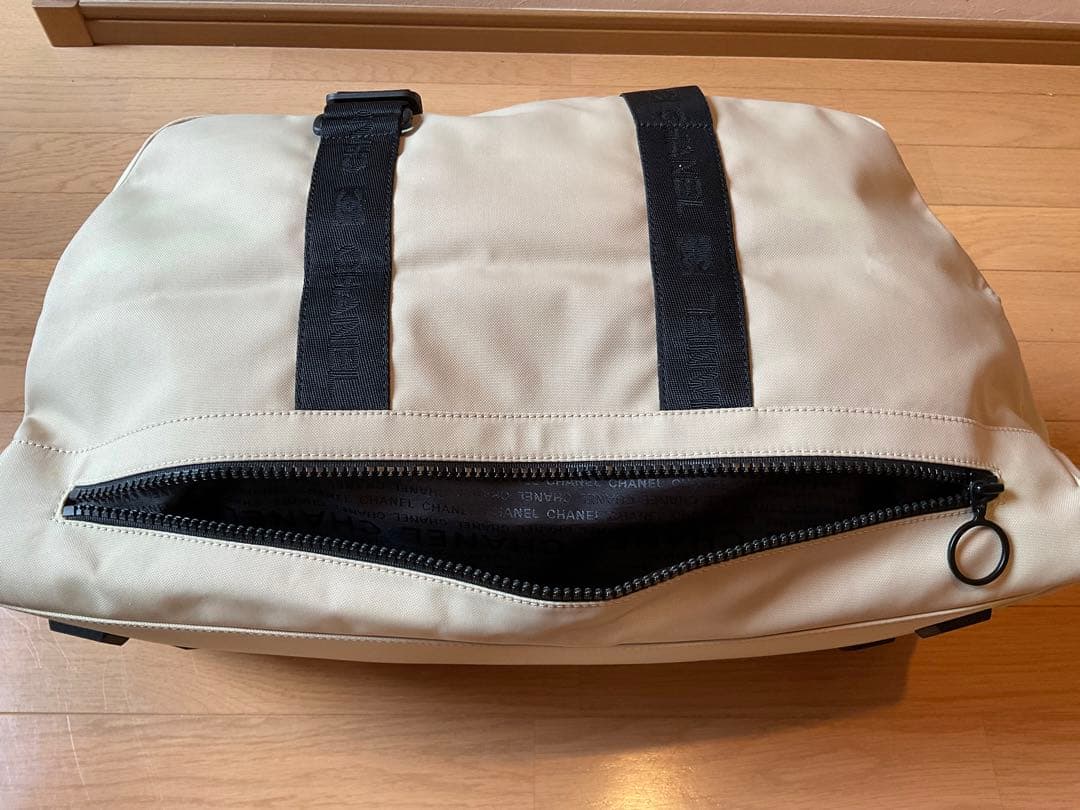 CHANEL シャネル スポーツライン ボストントラベルバッグ
