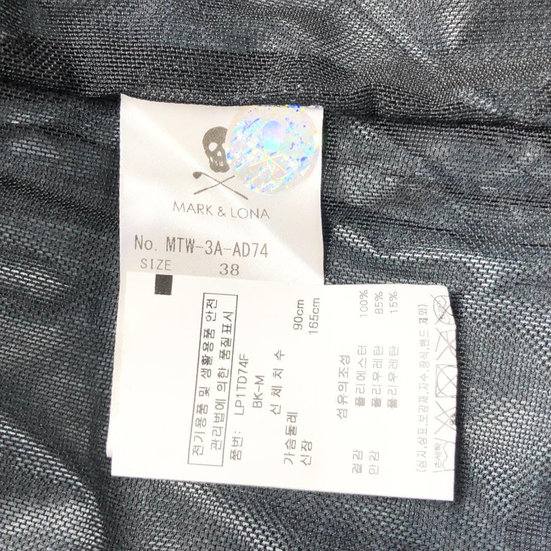 ○★新品未使用　MARK&LONA　W TOURNAMENT アノラック　38