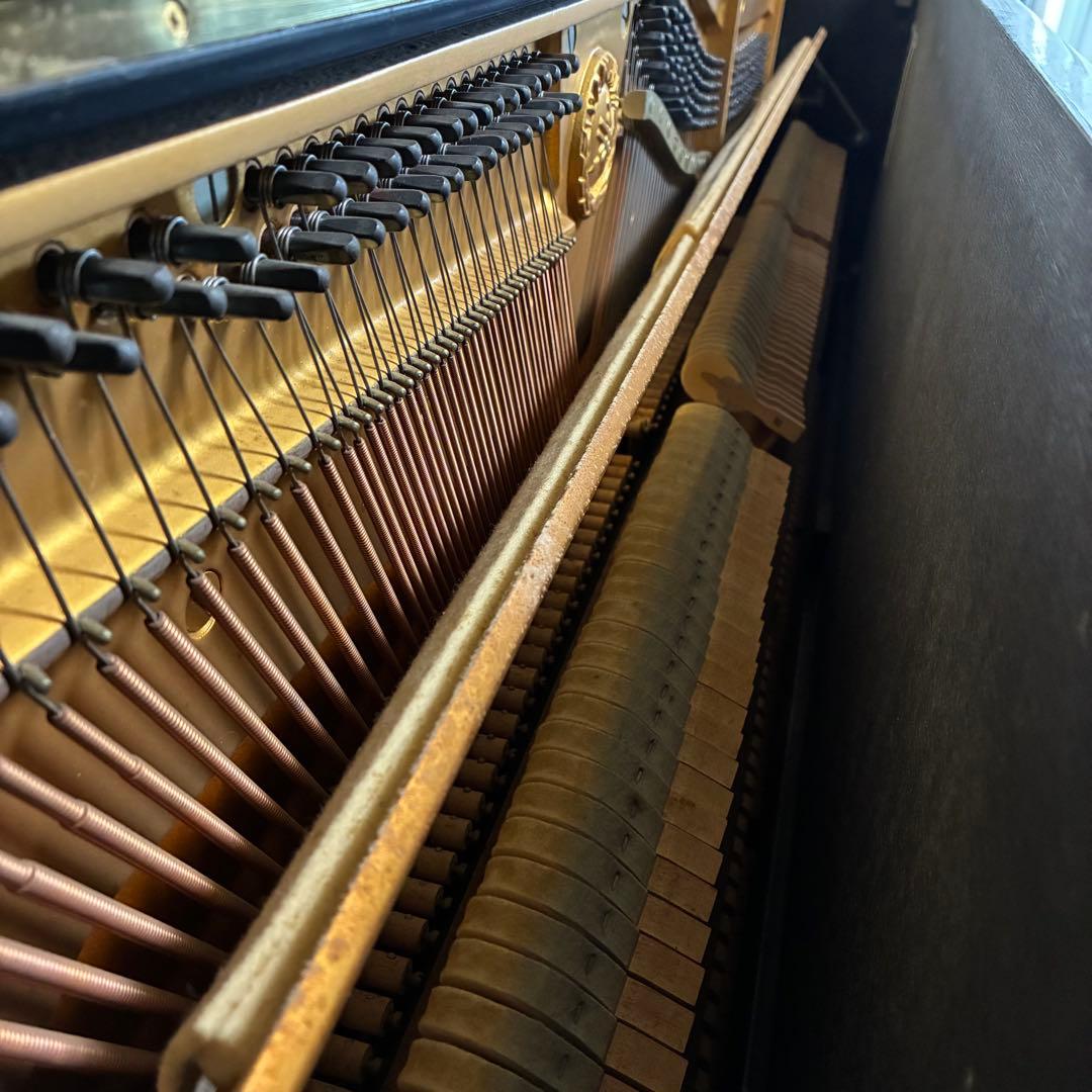 YAMAHA ヤマハ アップライトピアノ U1H ブラック