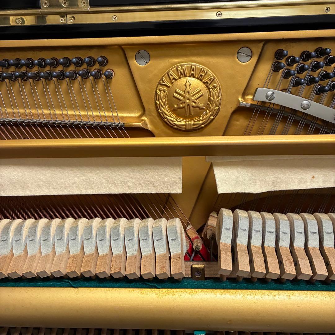 YAMAHA ヤマハ アップライトピアノ U1H ブラック