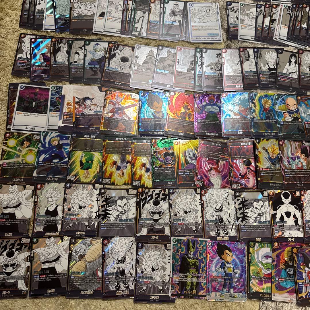 ドラゴンボールフュージョンワールド　約370枚まとめ売り【5055