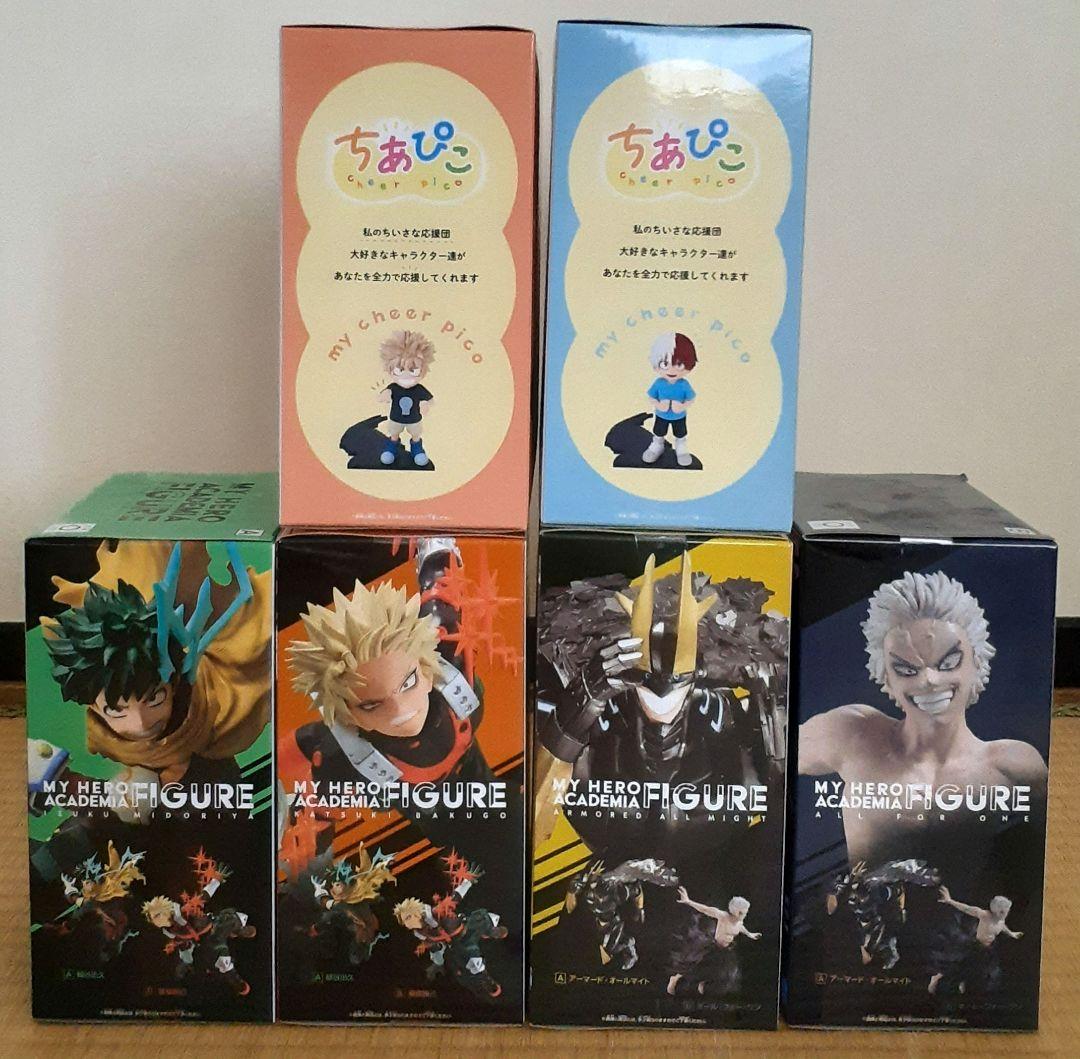 僕のヒーローアカデミア　ヒロアカ　GIGO限定　フィギュア　ちあぴこ　6点セット
