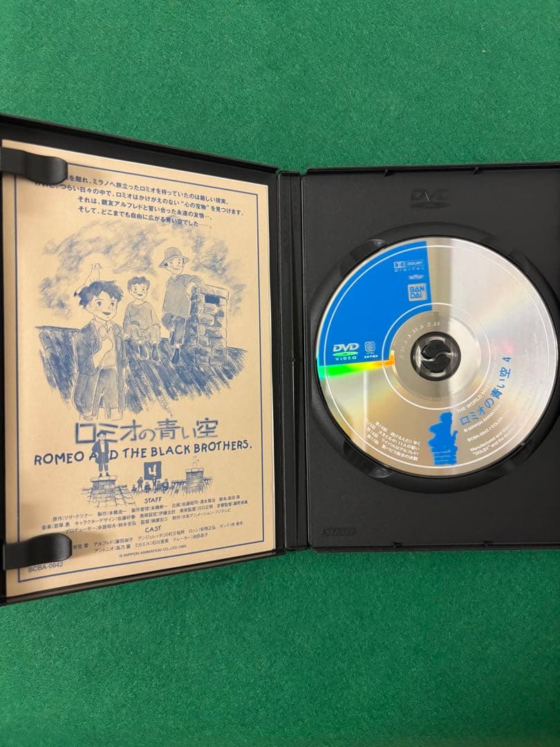 世界名作劇場～ロミオの青い空　DVD全8巻セット