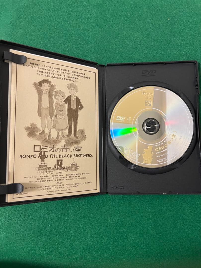 世界名作劇場～ロミオの青い空　DVD全8巻セット