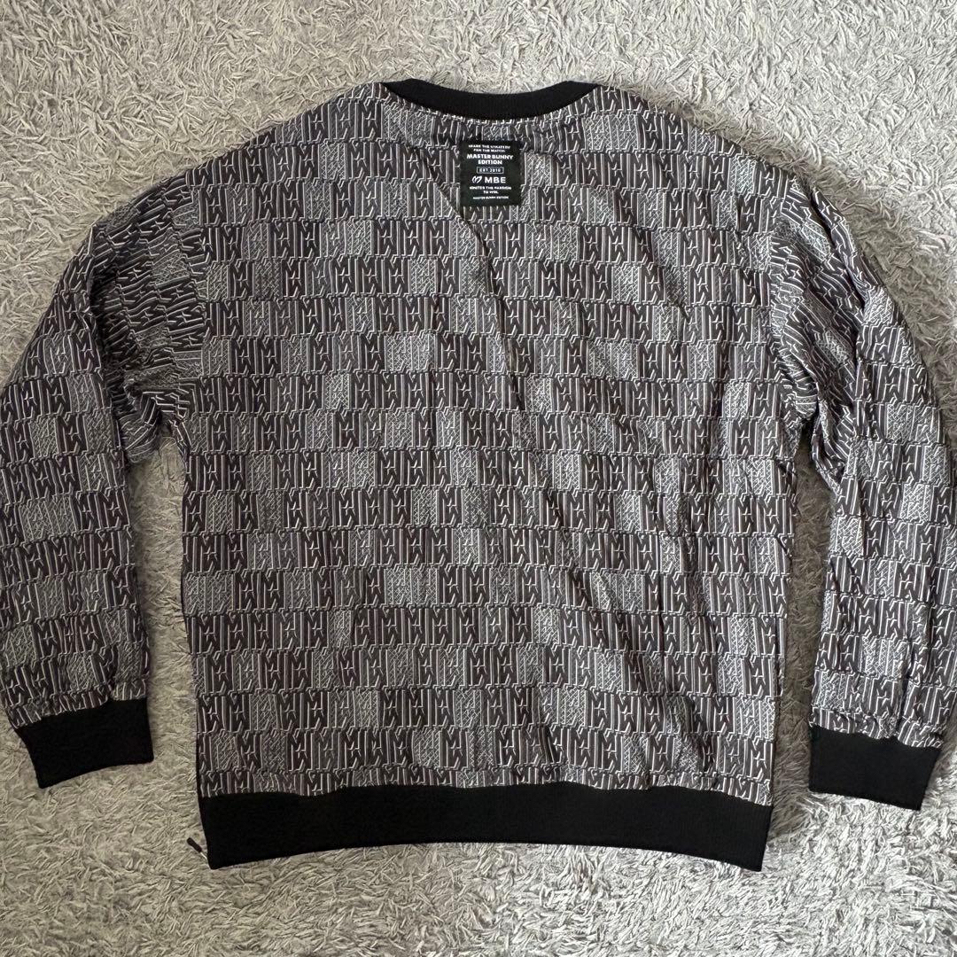 【美品】マスターバニー ブルゾン アウター スニードジャック ロゴ総柄 サイズ4