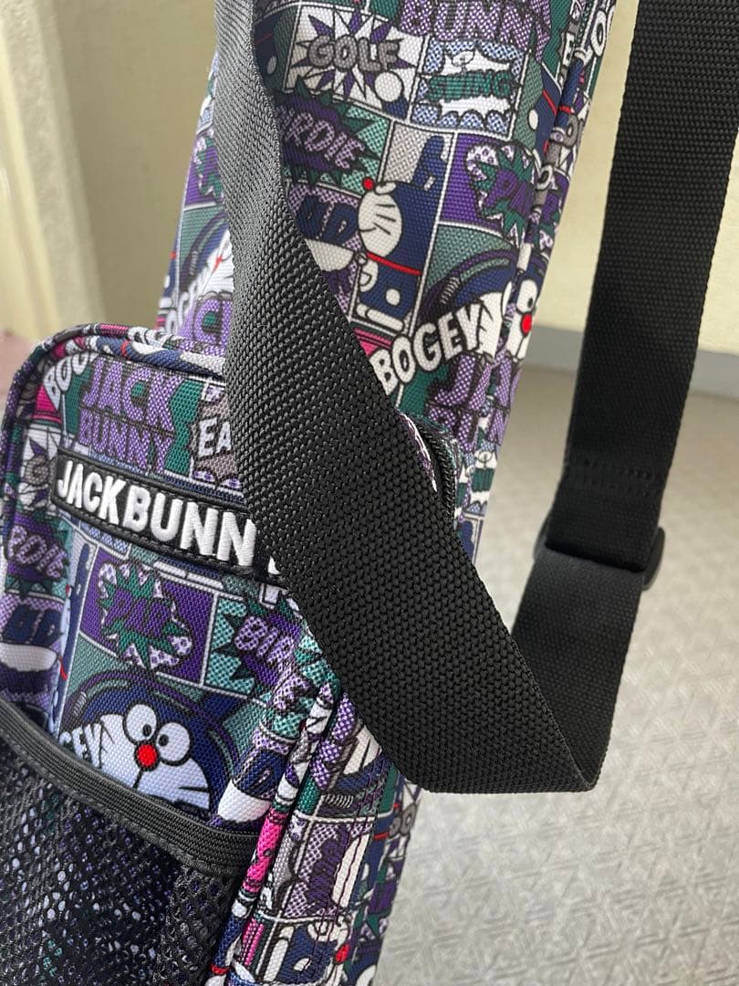 美品&未使用品●JACK BUNNYドラえもん●サブキャディバッグとヘッドカバー