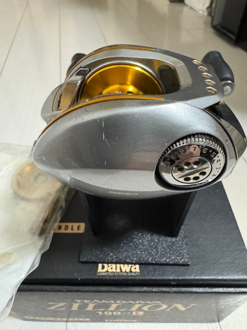 ダイワ Zillion 100HL ギヤ比4.9カスタム