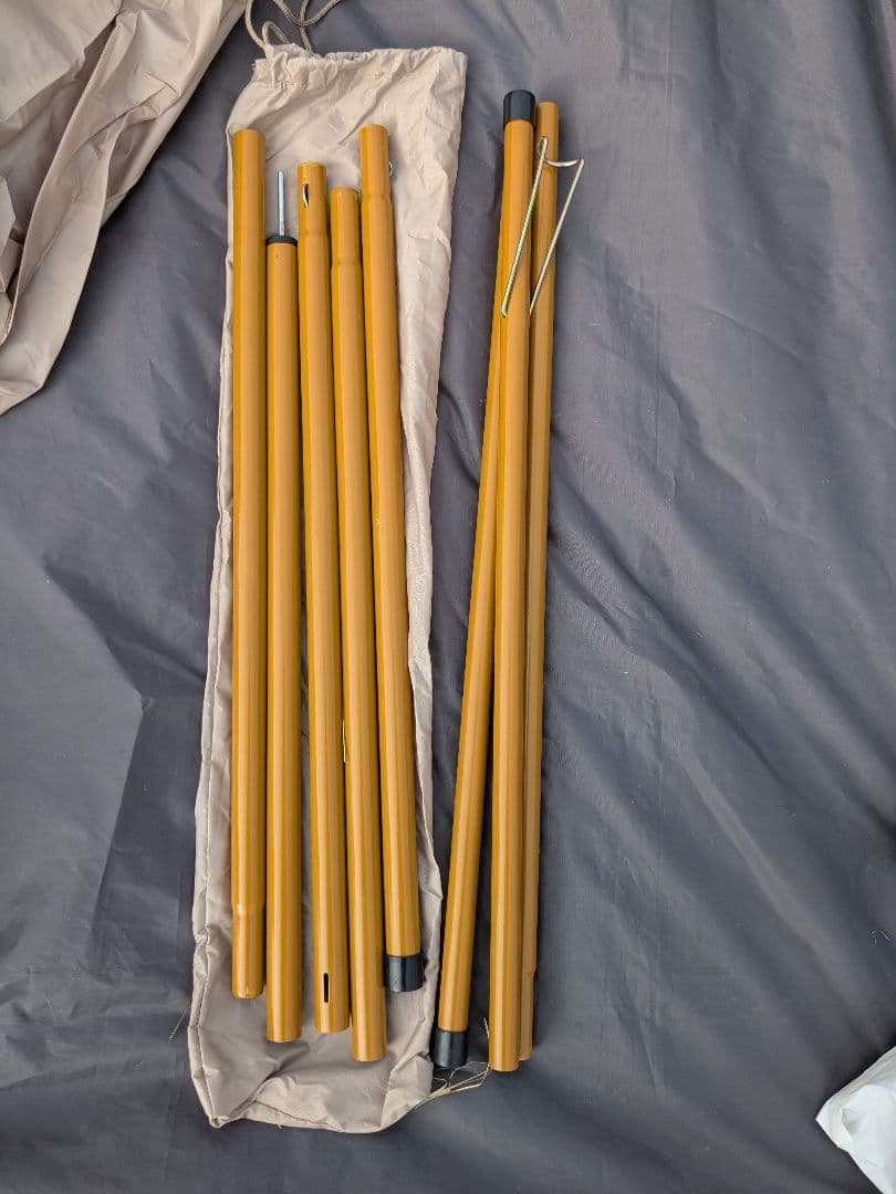 モンハンCAMPコラボ LOGOS ベースキャンプキット テント＆タープ