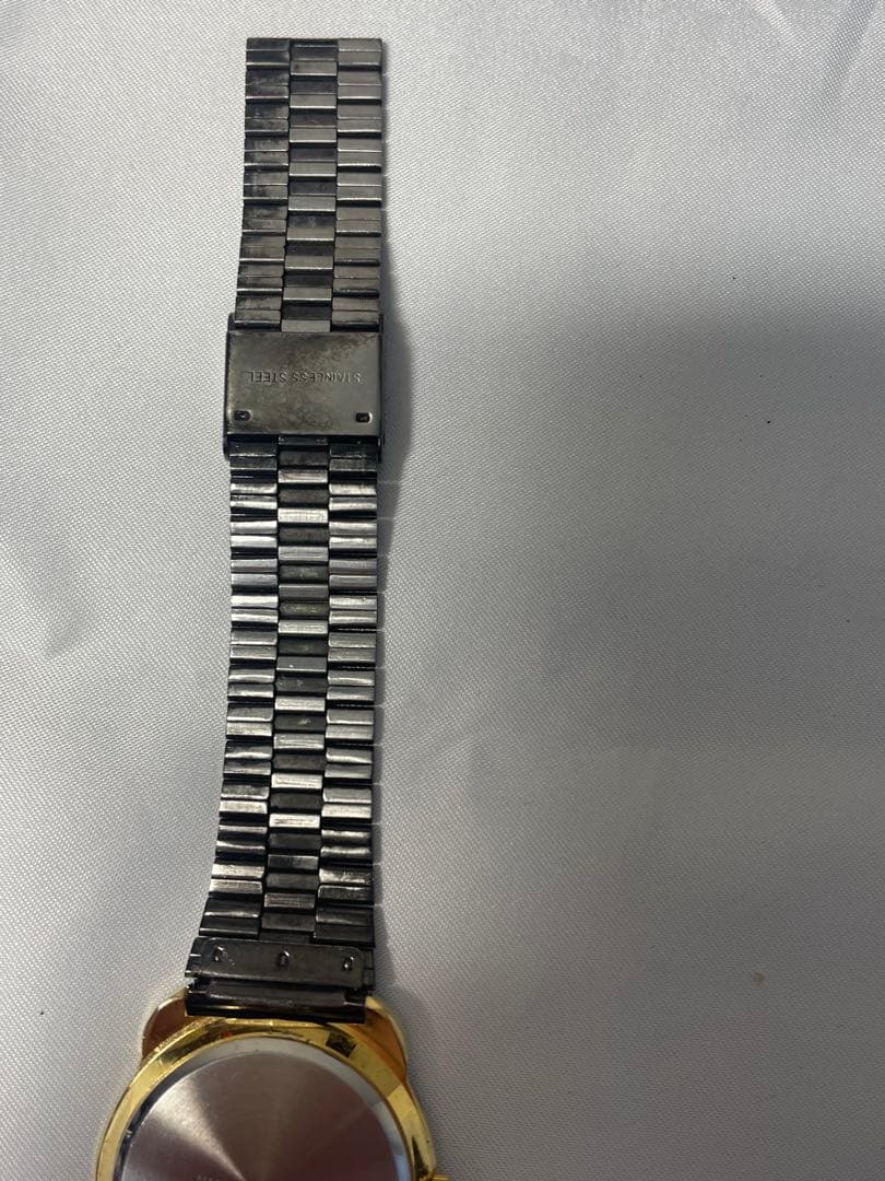 CHANEL クォーツ腕時計 ゴールド/ブラック ノベルティvintage香港製