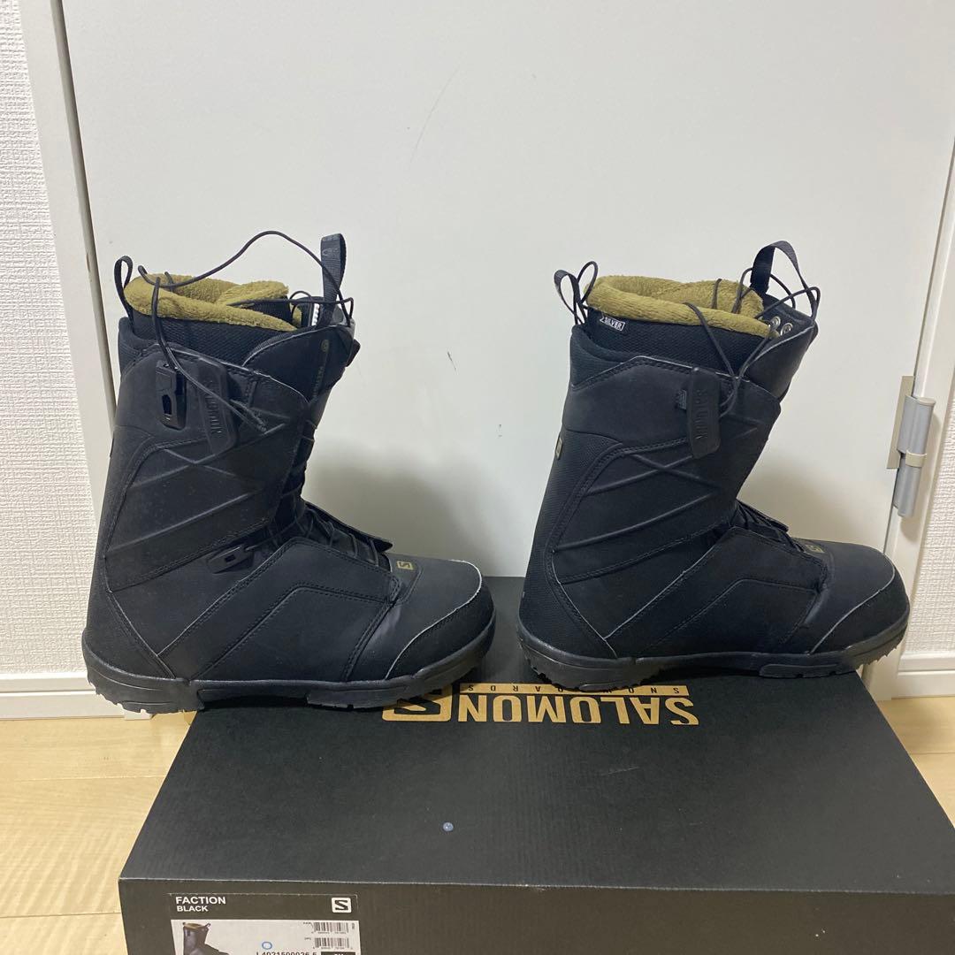 【即日発送_送料無料】スノボブーツ　SALOMON FACTION 26.5cm