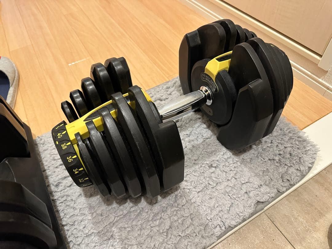 可変式ダンベル ダンベル 可変式 40kg 2個 セット 20kg 10kg