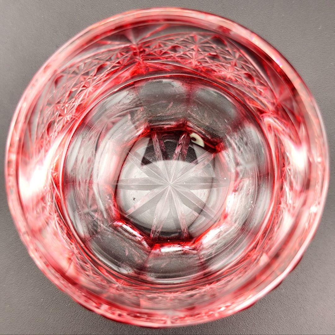 定価49500円☆薩摩切子 ぐい呑み 猪口 酒器（切子、江戸切子、薩摩切子）