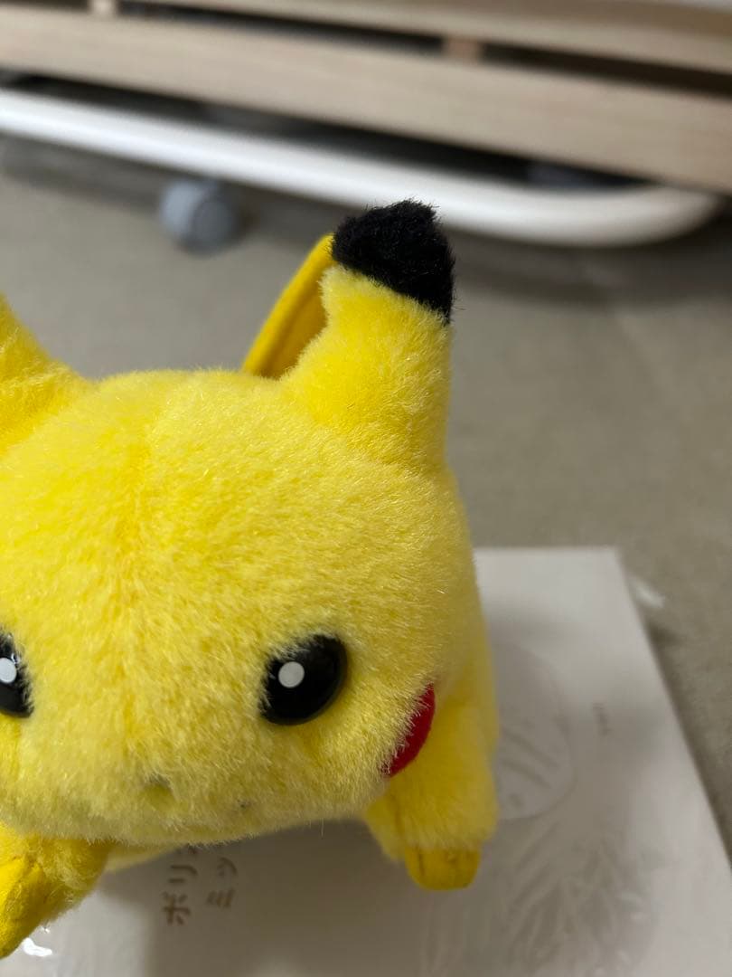 TOMY ピカチュウぬいぐるみ　ポケモン　初代　平成レトロ