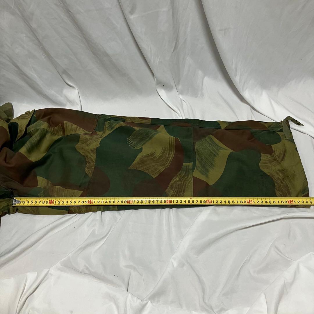 ベルギー軍　50's ブラッシュストロークカモ　dead stock 実物　前期