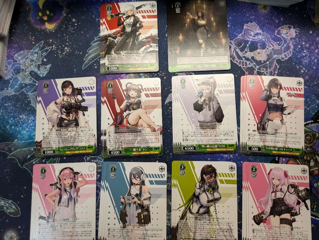 ヴァイスシュバルツ ニケ RR以下 ほぼ4コン 勝利の女神：NIKKE