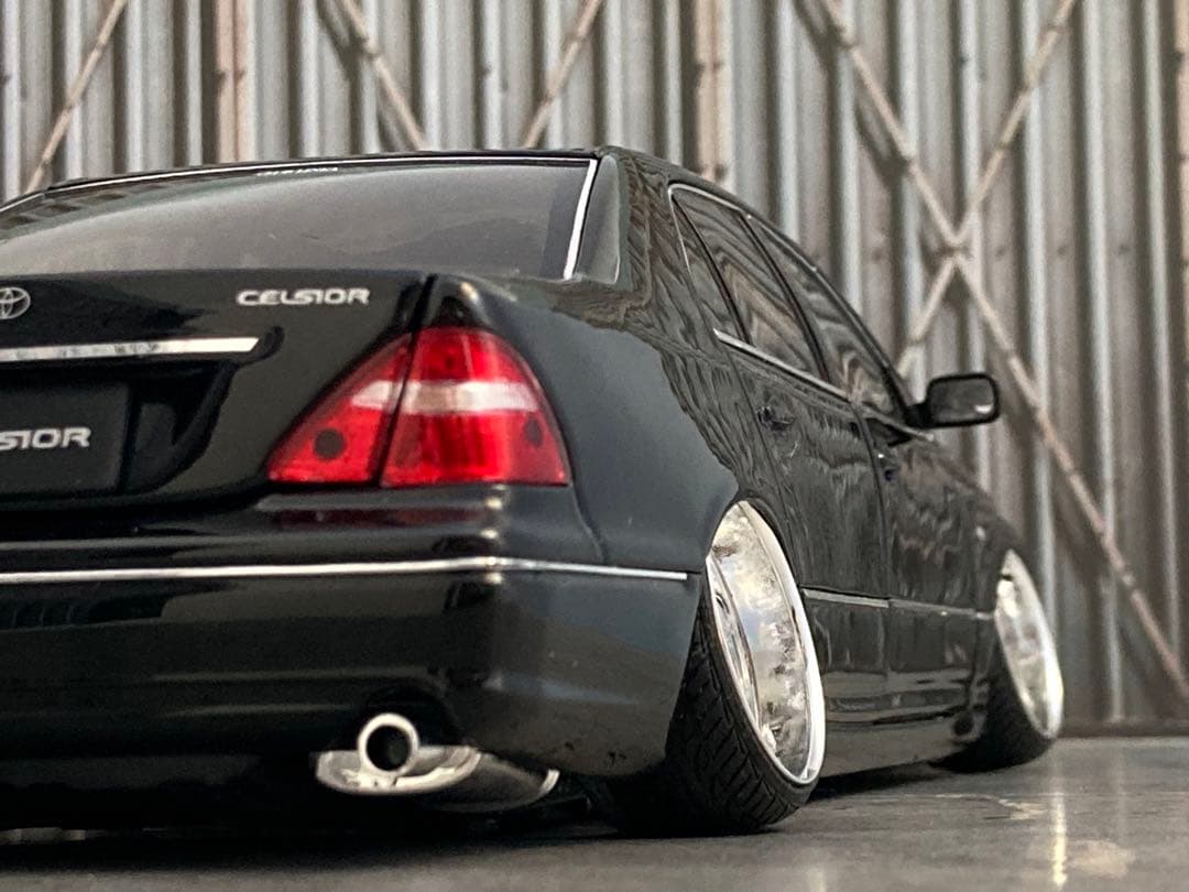 1/24トヨタ セルシオ31後期（深リムカスタム品）