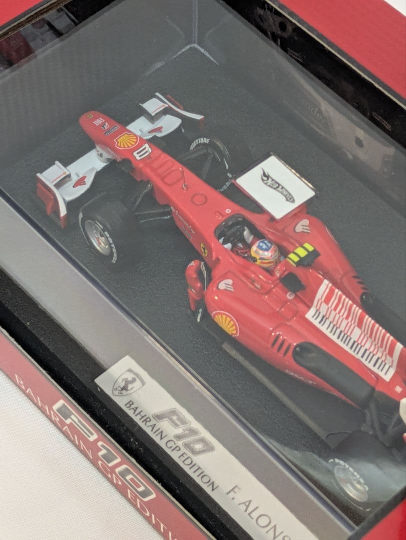 1/43　ホットウィール F2007 F2008 F10　アロンソ　ライコネン