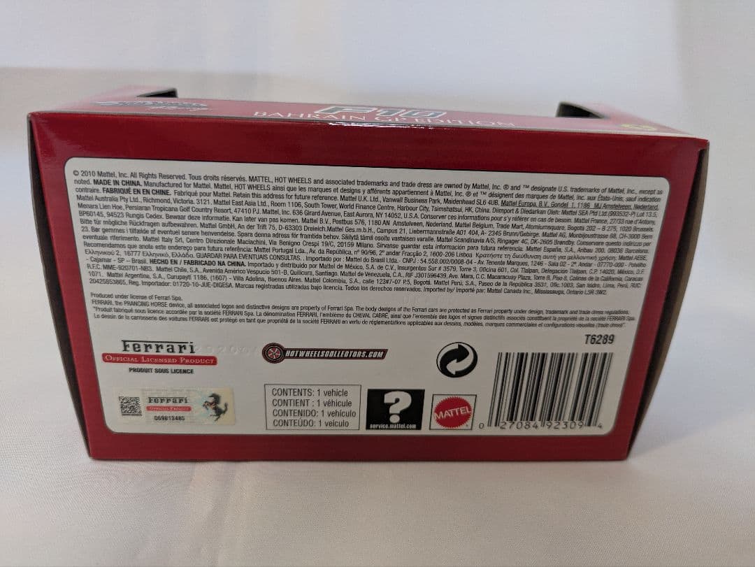 1/43　ホットウィール F2007 F2008 F10　アロンソ　ライコネン