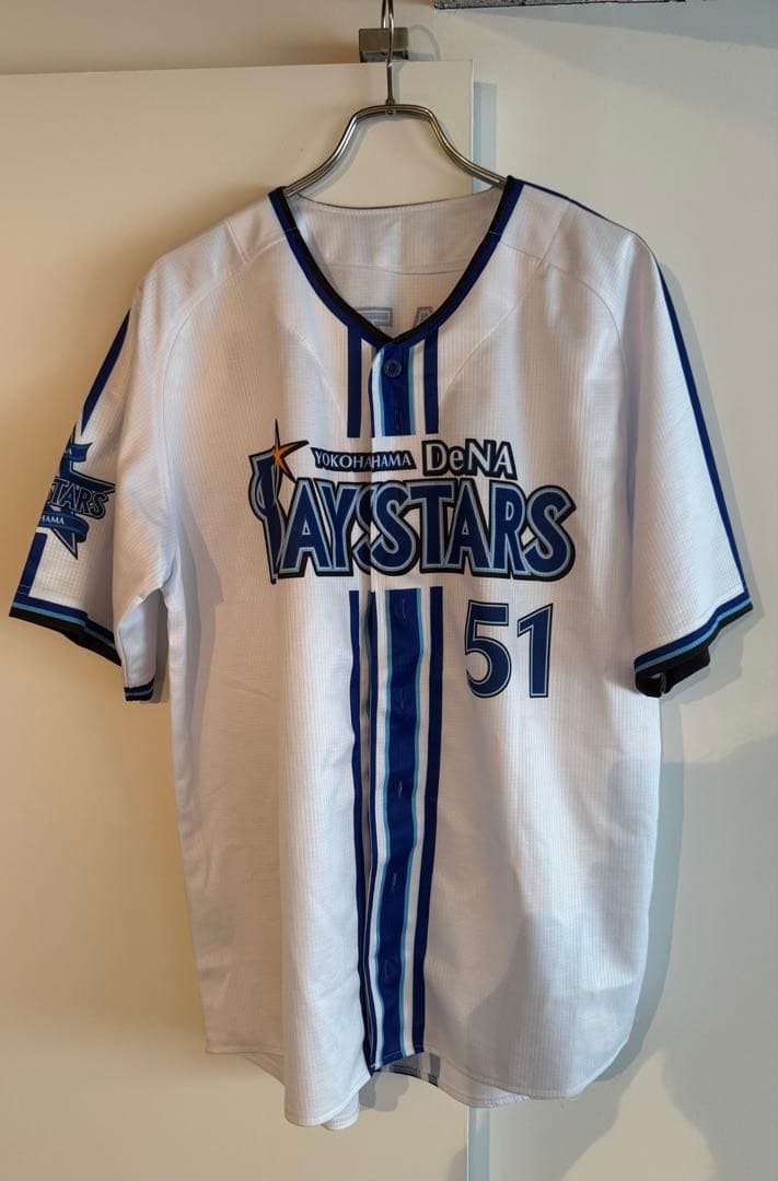 kazu　横浜DeNAベイスターズ 宮崎敏郎選手　ホームユニフォーム L