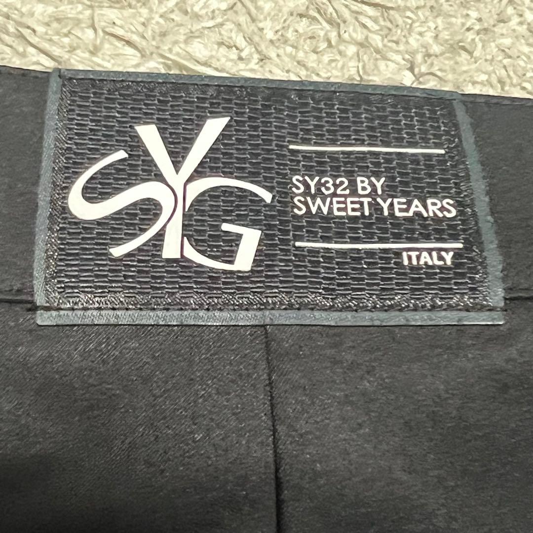 SY32 BY SWEET YEARS ゴルフ パンツ レディース ブラック