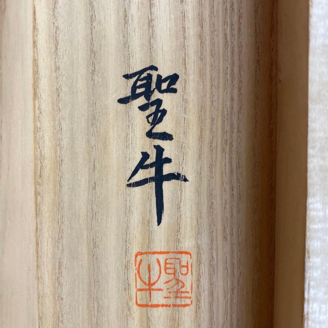 美品 掛け軸 前川聖牛作 大幅！昇鯉図 共箱 縁起物 真筆証明書